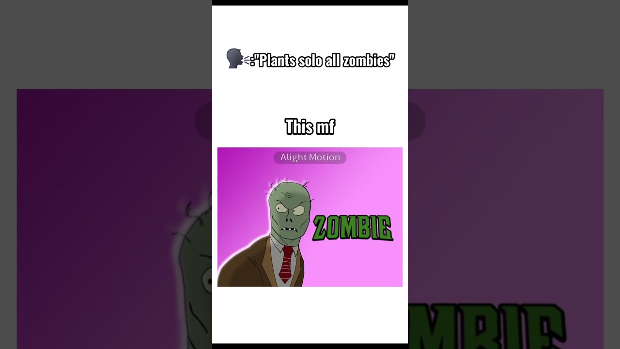 Invincible zombie variant // plants vs zombies 