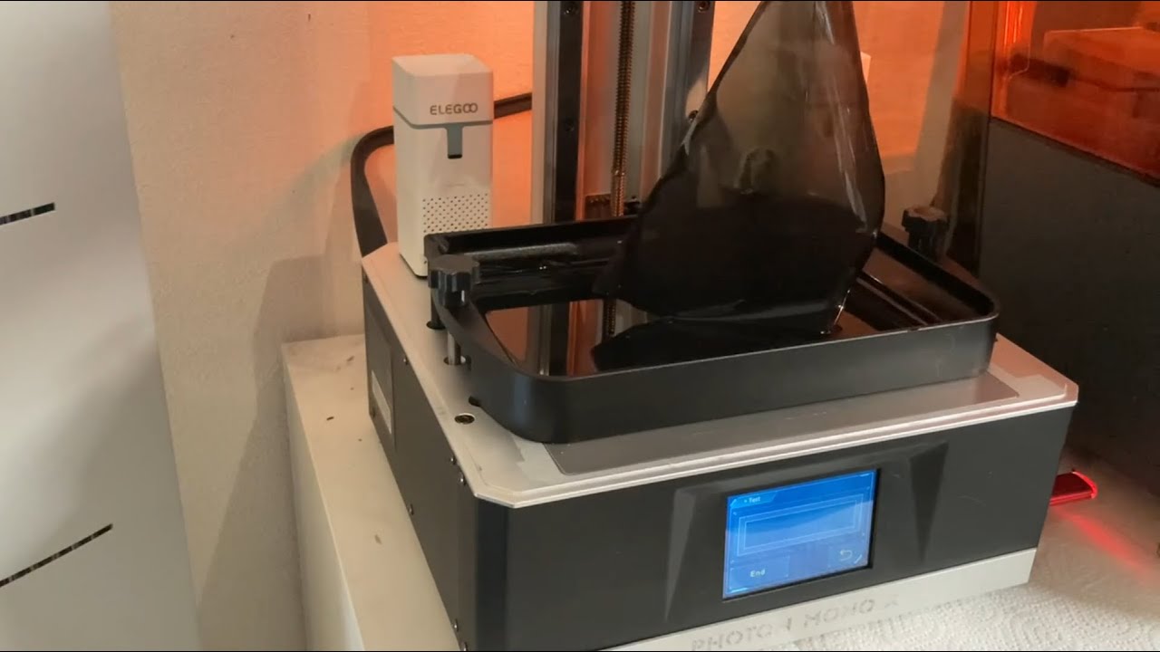 Retirer des ratés d'impression collés au FEP