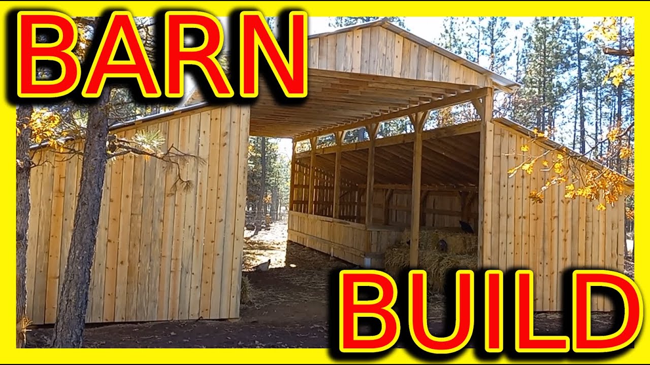 Livestock Barn Build / Pole Barn
