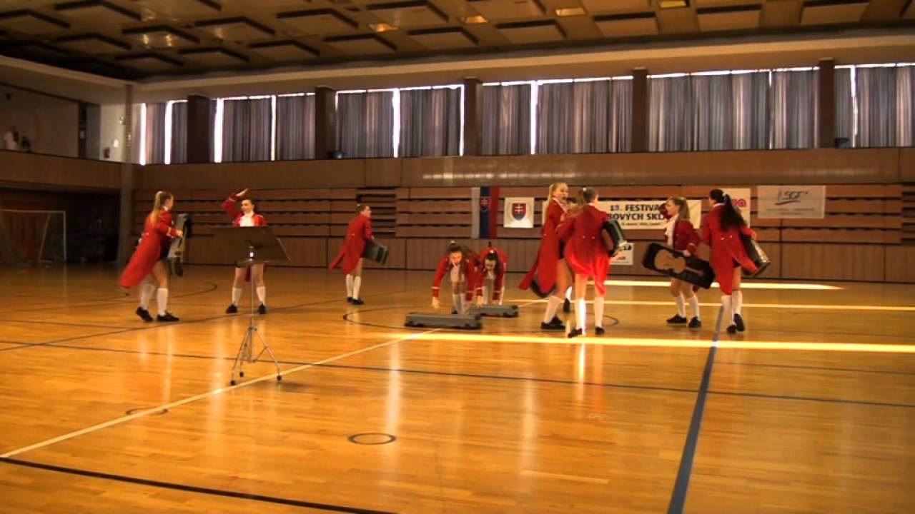 18.Festival pohybových skladieb 8.3.2014 Trnava - Donaldgym  Ludanice - Mozartov orchester