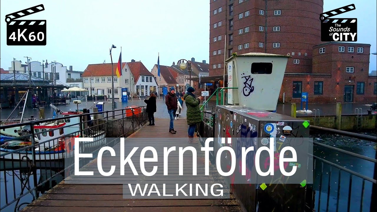 Eckernförde | Evening Walking Tour | Eckernförde Schöne Stadt | City Walk 4K
