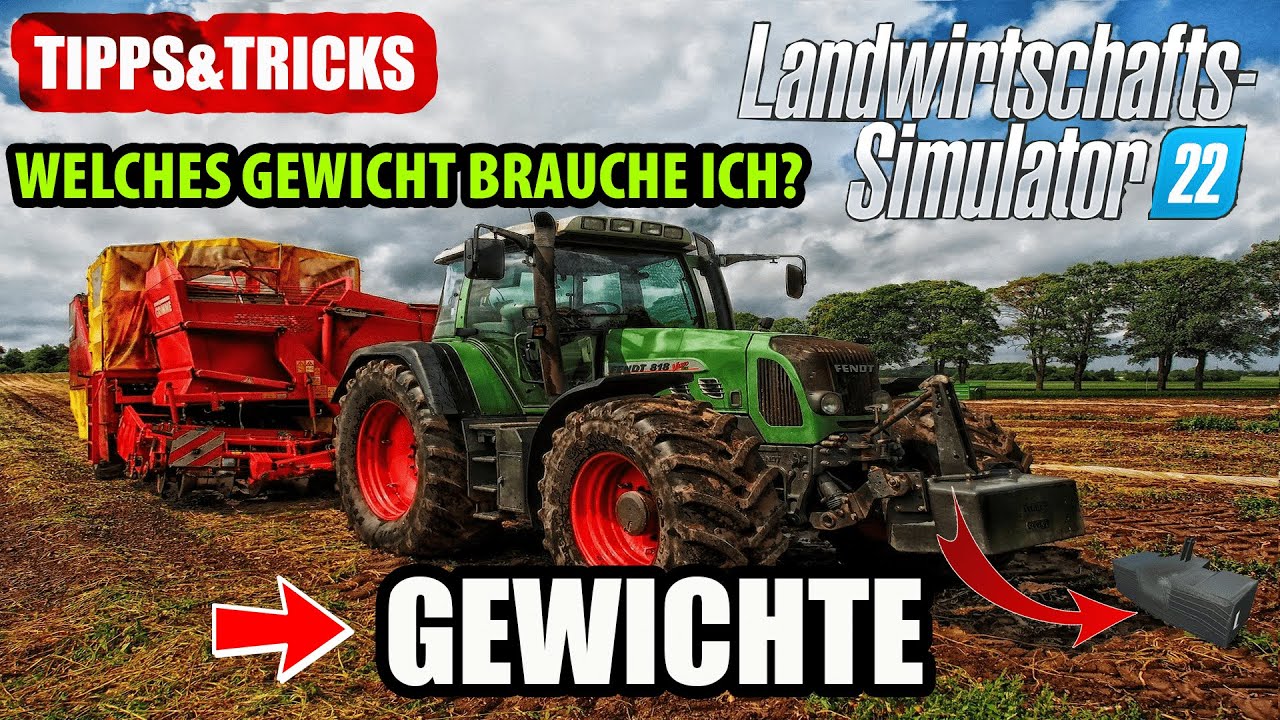 LS22 - Welches Gewicht ist das passende? - Gewichte - Schritt für Schritt - Tipps&Tricks