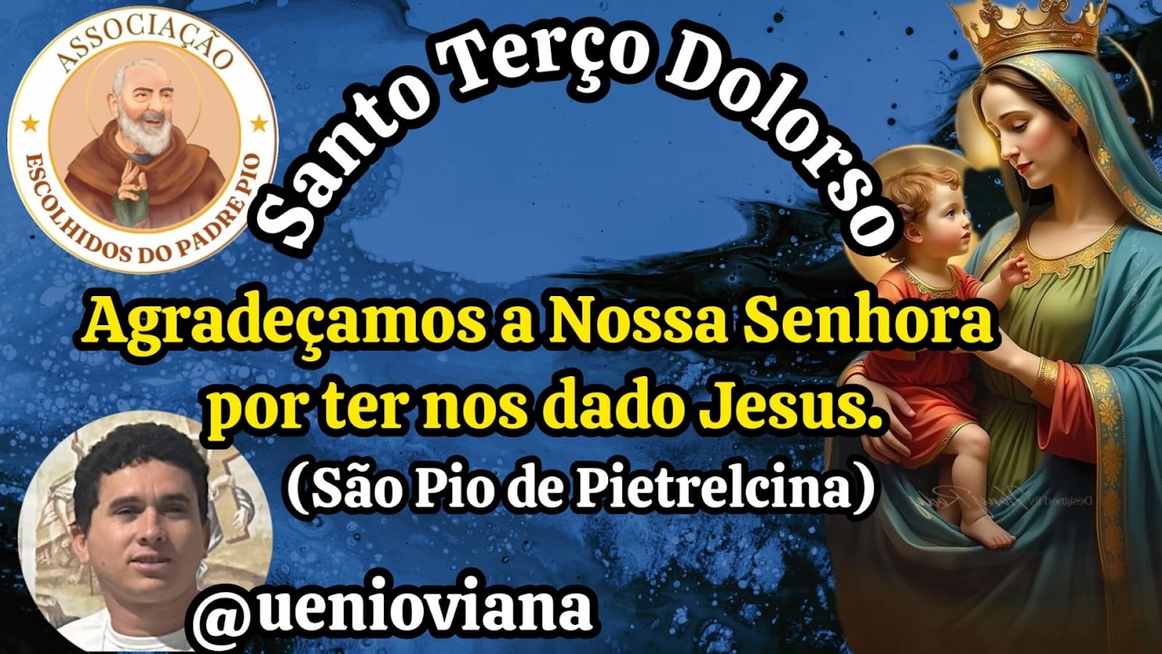 terço doloroso com oração aos 7 santos