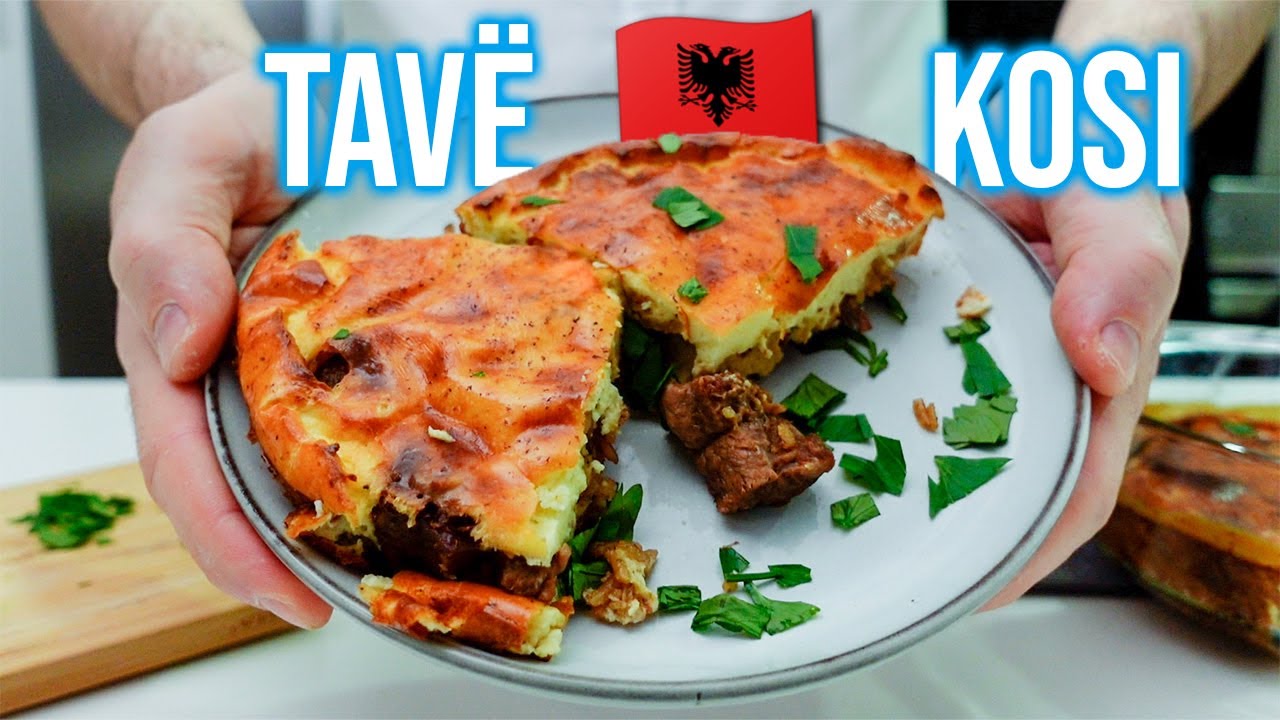 MOUTH-WATERING Albanian casserole with tender lamb meat | TAVE KOSI Recipe