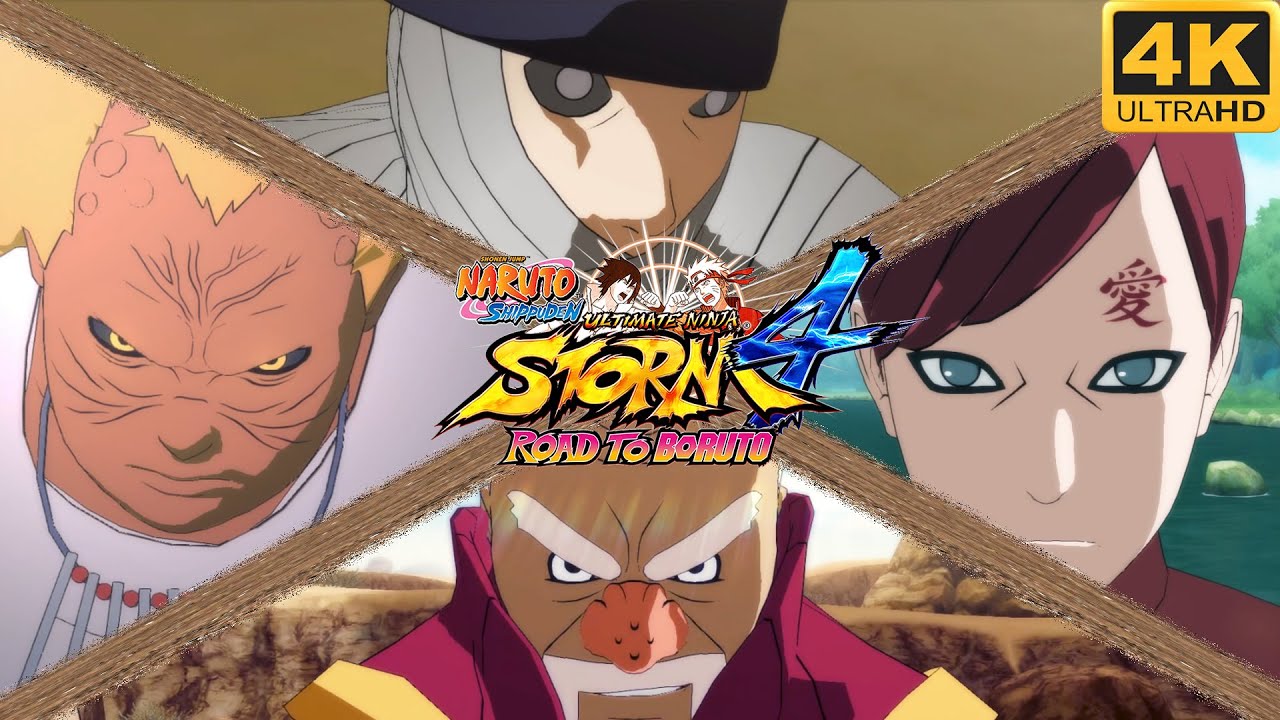 All Earth style jutsus & Ultimate Jutsus - Naruto Storm 4 Road to Boruto | 4k ULTRA HD 60FPS