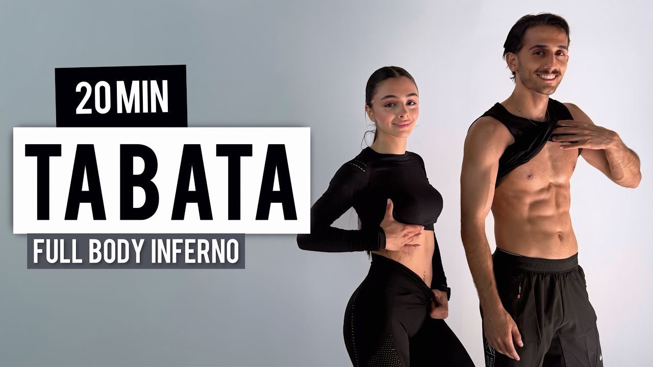 Day 1 | 20 Min TABATA HIIT – Full Body, No Repeat + Tabata Songs