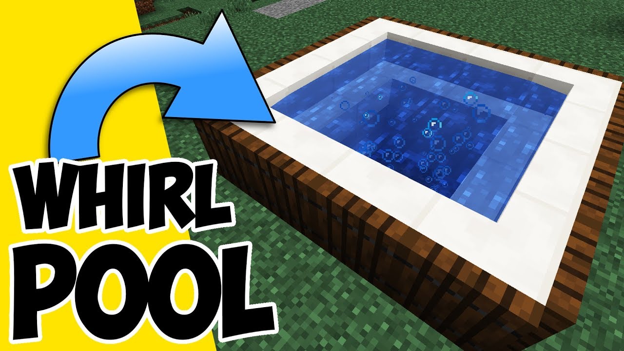 Whirlpool In Minecraft bauen | wie baut man einen Whirlpool in Minecraft | Minecraft Whirlpool 1.13