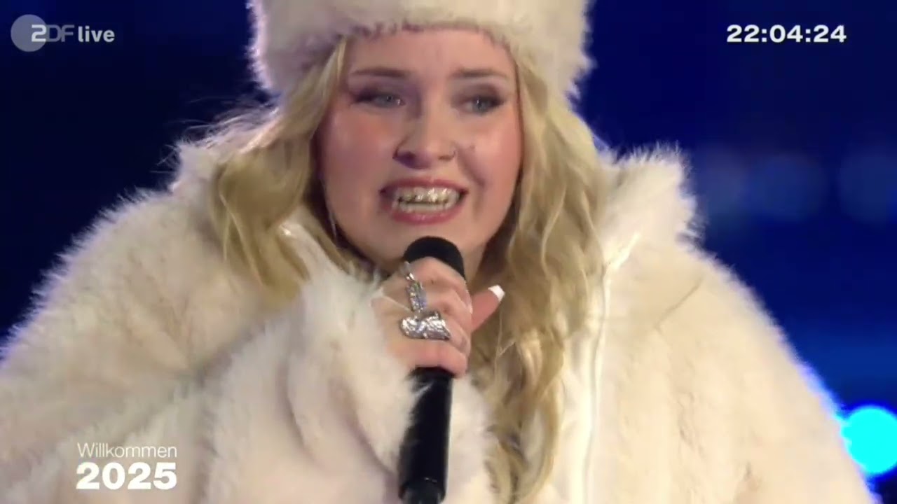ÁSDIŚ Live bei ZDF Willkommen 2025 (Silvester-Show)
