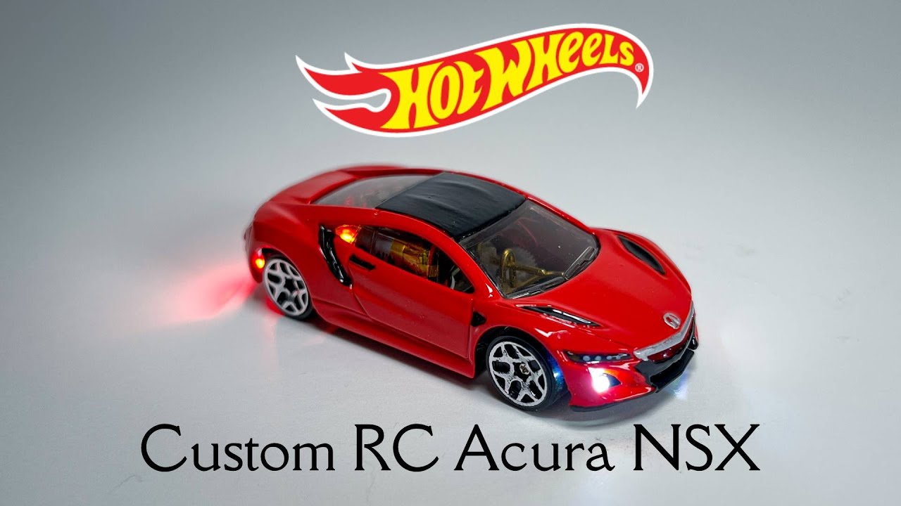 Making a Hot Wheels RC by hand (Hotwheels custom)