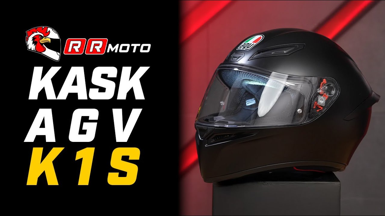 AGV K1 S - integralny kask motocyklowy ze spojlerem Aero