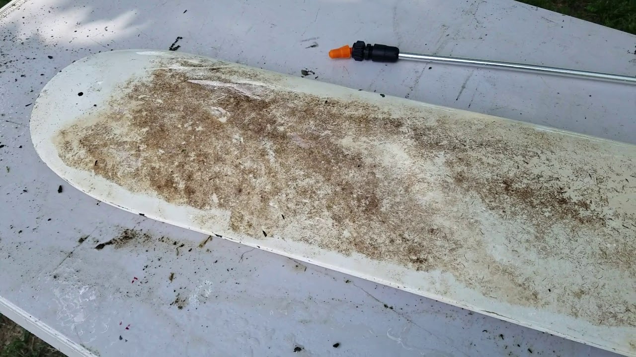 Repair and Cleaning MacGregor Rudder