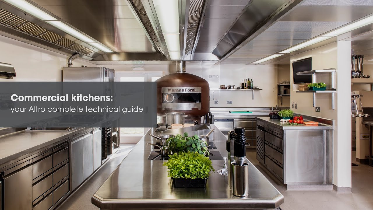 An Altro technical system guide: commercial kitchens