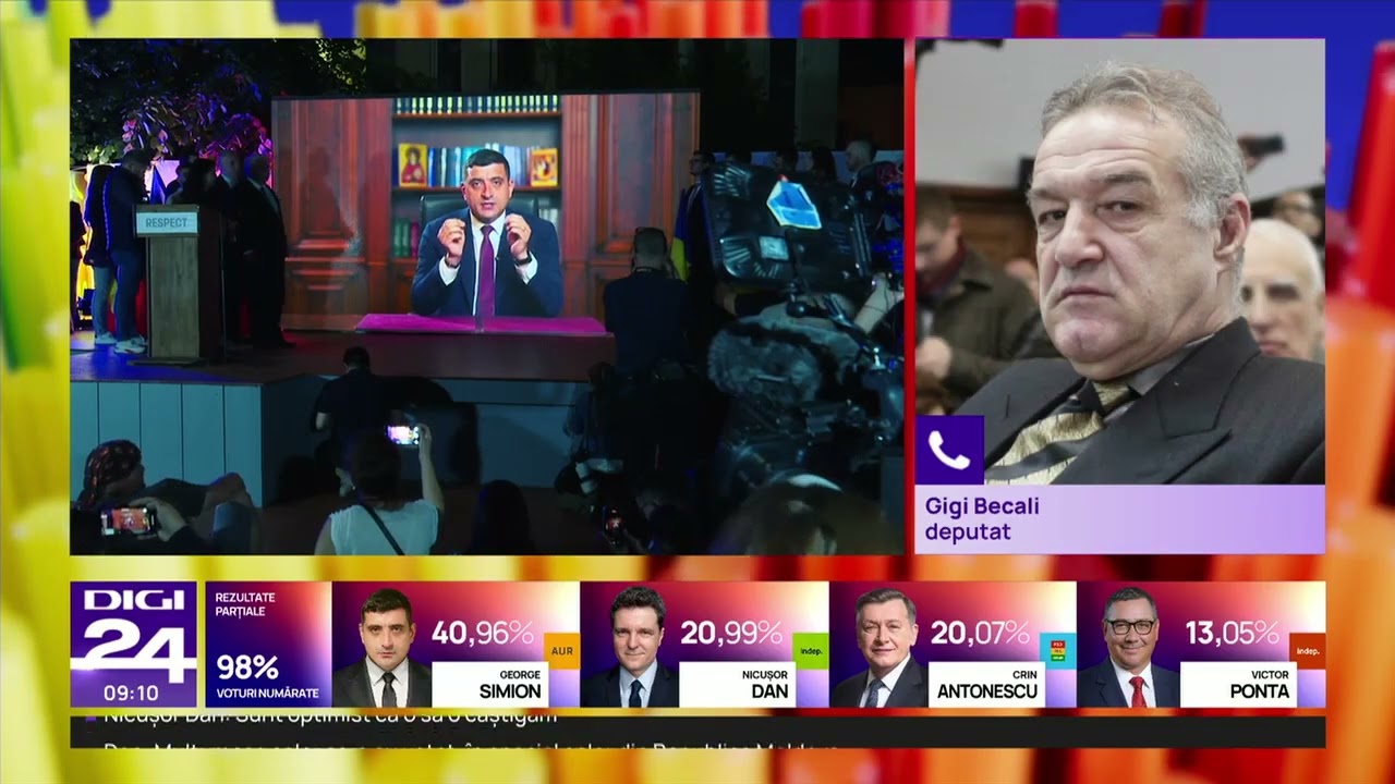George Simion i-a cerut ajutorul lui Gigi Becali încă din martie. „Am nevoie de tine în turul doi”