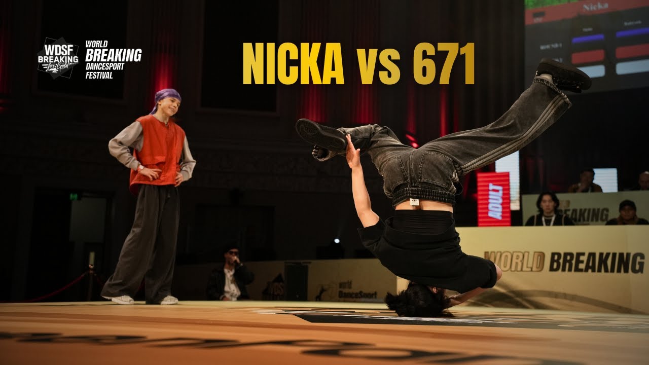 NICKA vs 671 | QUARTERFINALS | B-Girls Adult | WDSF Brisbane World Series 2026