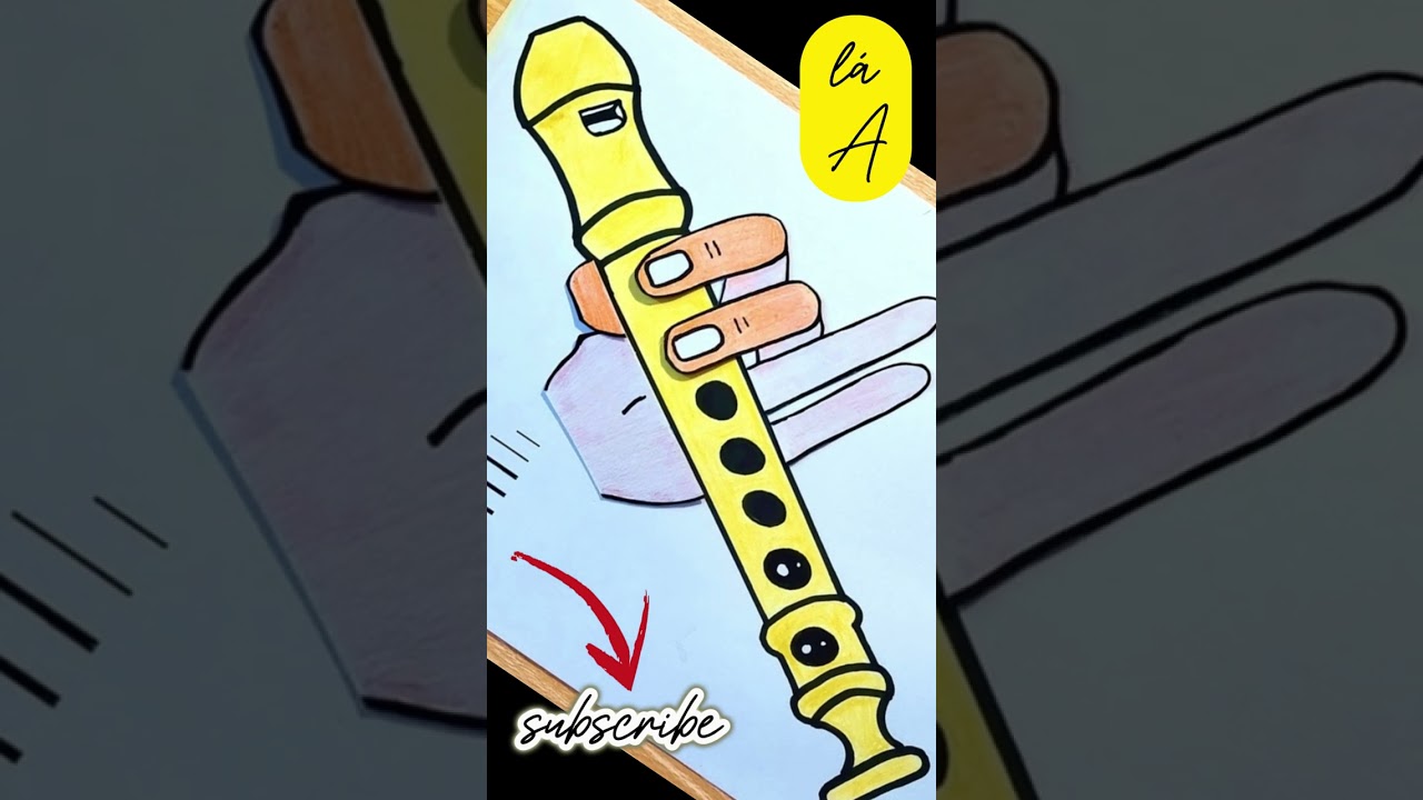 Easiest song on the recorder - B / A / G