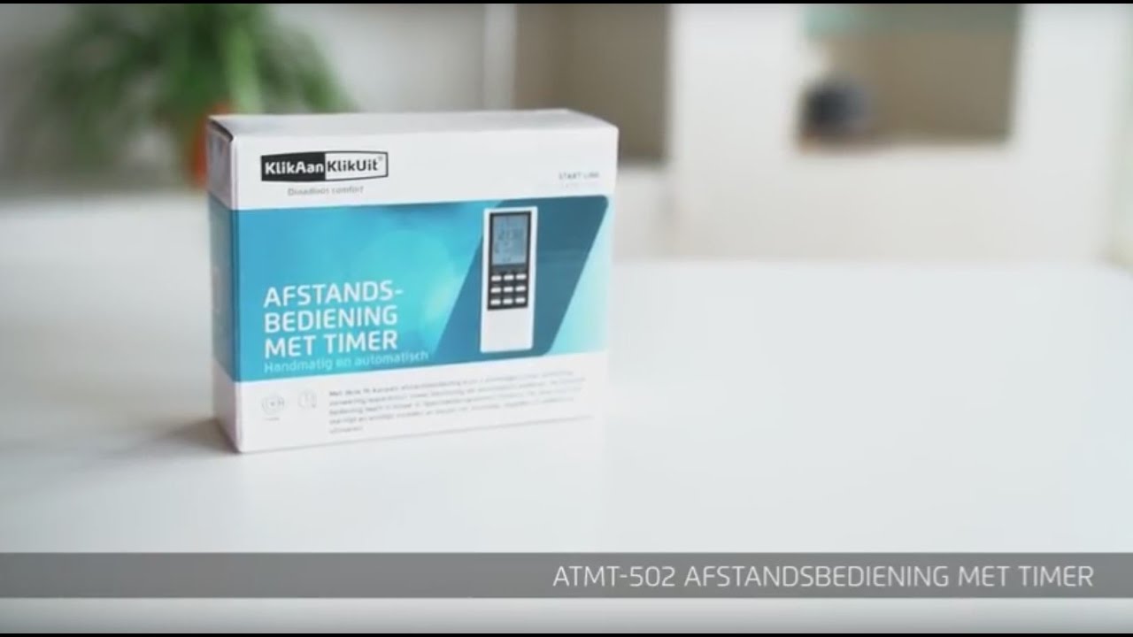 Trust - Zender RF schakelsysteem ATMT 502 installatievideo