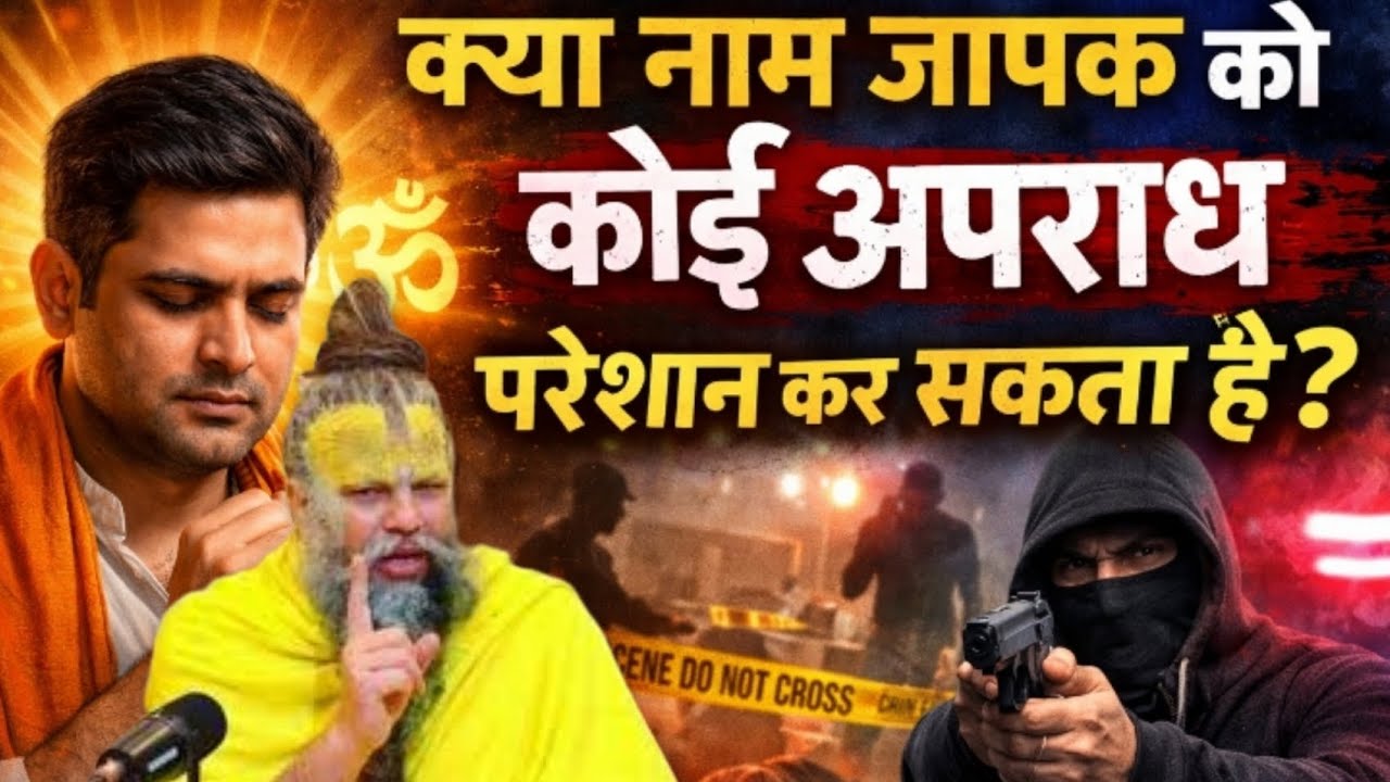 क्या नाम जापक को कोई अपराध परेशान कर सकता है #प्रेमानंद जी महाराज 