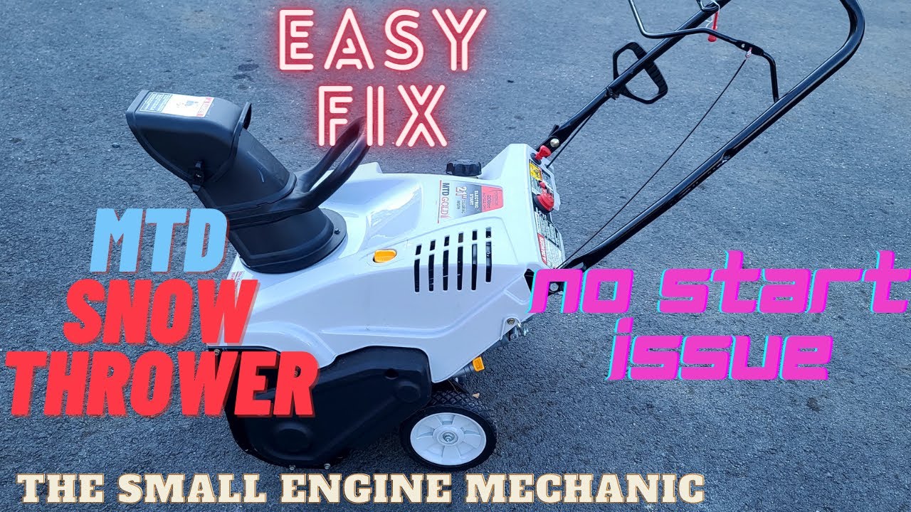 MTD GOLD  Snow blower 