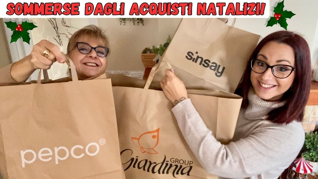 🎄SOMMERSE DAGLI ACQUISTI NATALIZI! SINSAY, PELLEGRINI GARDEN E PEPCO - Eleonora Home