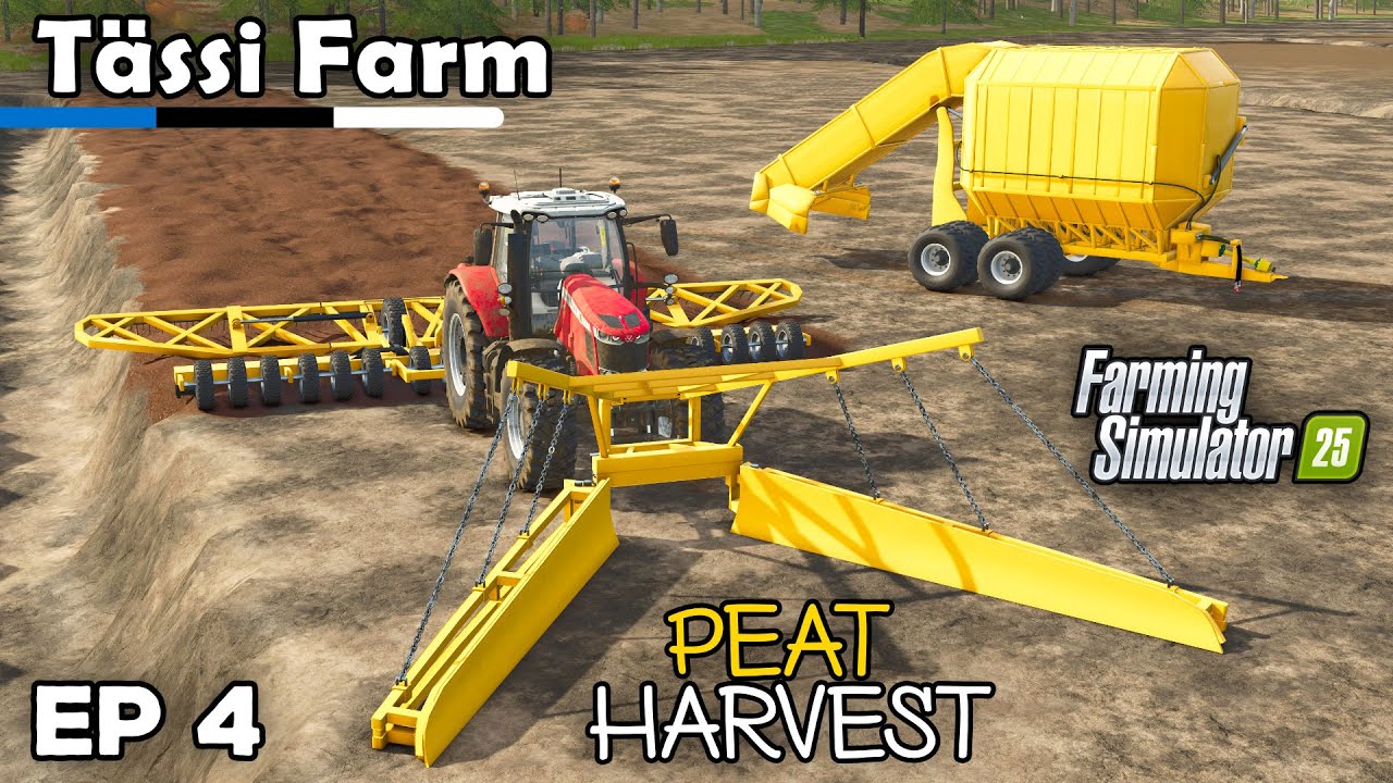 PEAT HARVESTING! IS IT WORTH IT? - Farming Simulator 25 | Episode 4