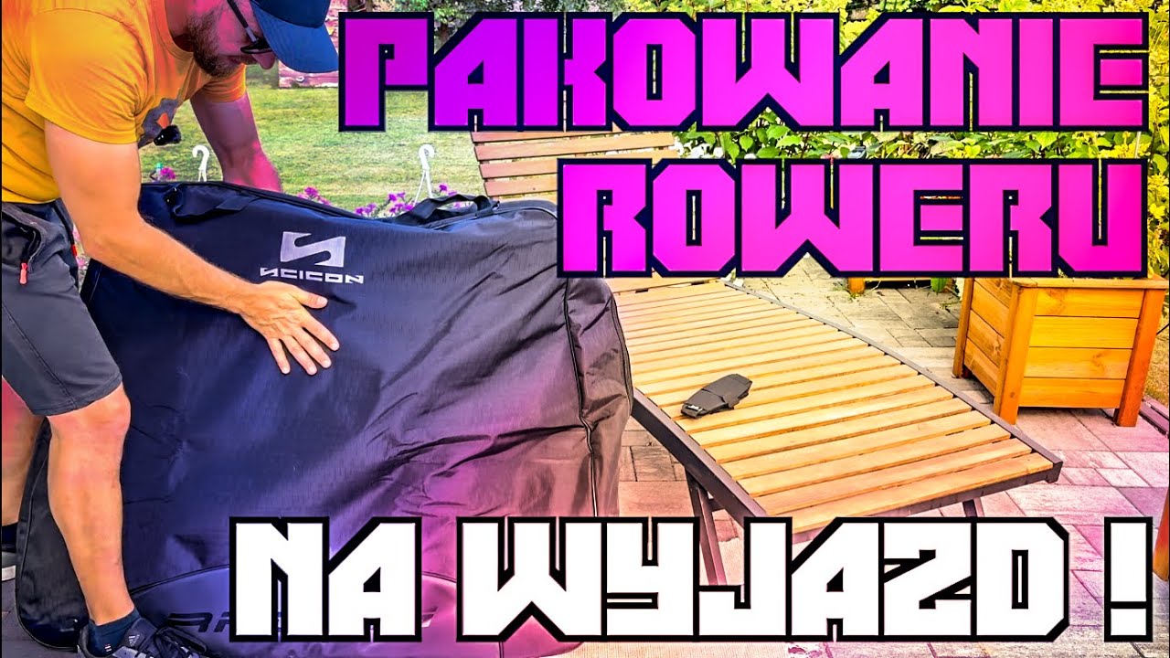 Pakowanie roweru na wyjazd! Sprawdzam torbę Scicon Travel Bag Plus Racing!