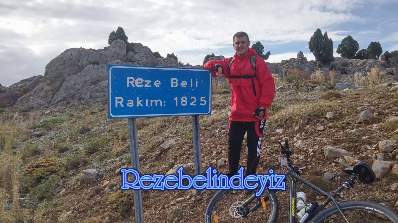 Seydişehir Rezebeli Bisiklet Turu Rakım 1825   20.09.2016