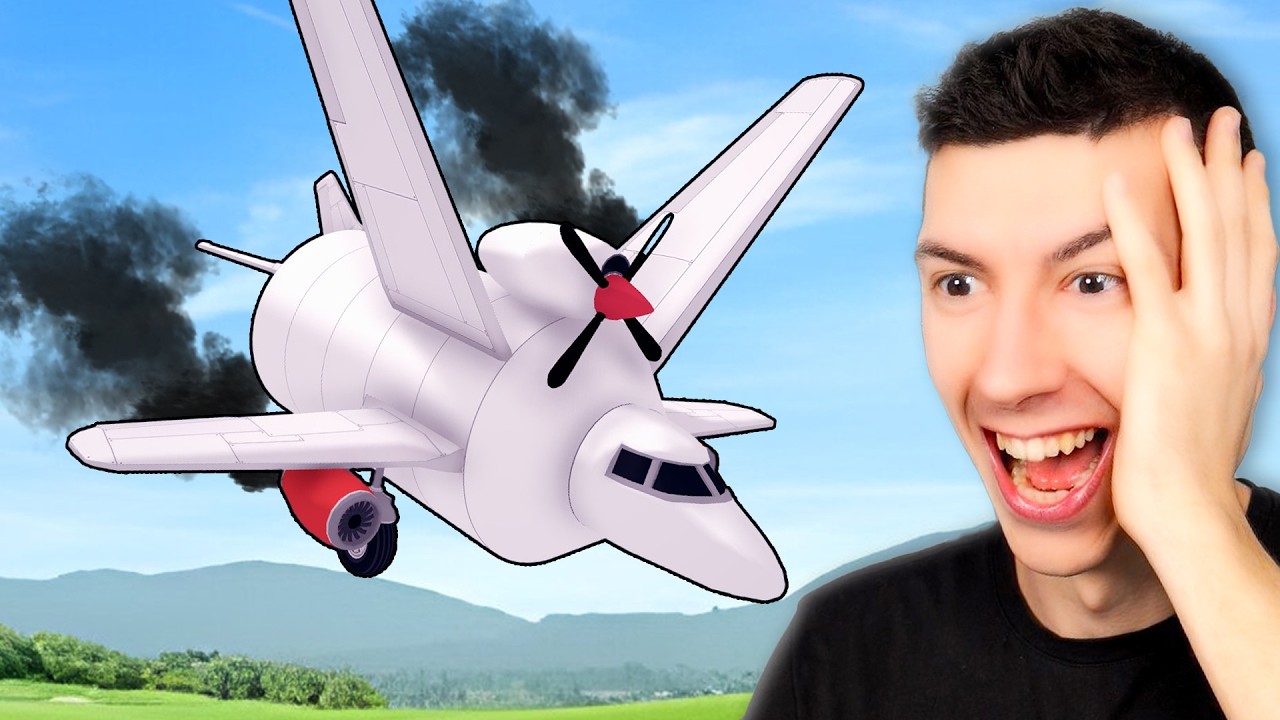 J'AI CONÇU UN AVION ET VOICI CE QU'IL S'EST PASSÉ...