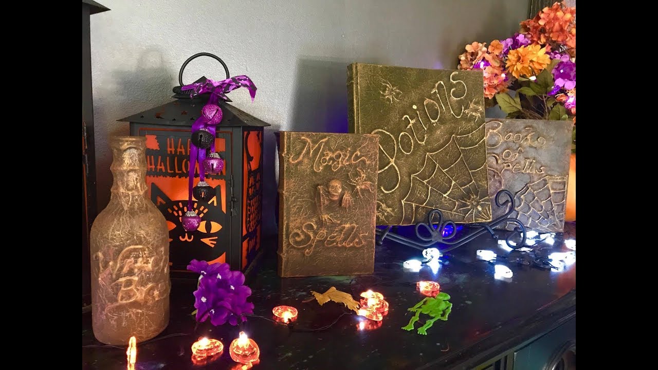 DIY Halloween Spell Book