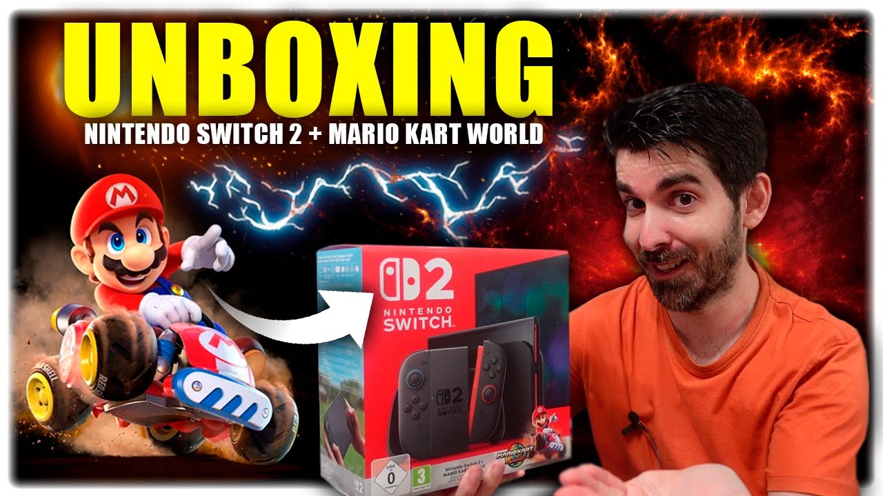 🎮 Unboxing NINTENDO SWITCH 2 (Versión Europea) + Tutorial joy-con | Opinión / Impresiones - Semons