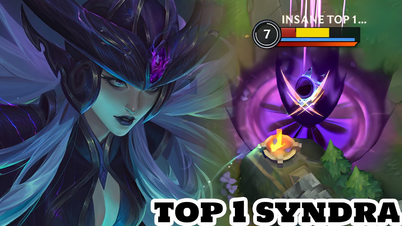 Wild Rift Syndra - Top 1 Syndra Gameplay Rank Grandmaster