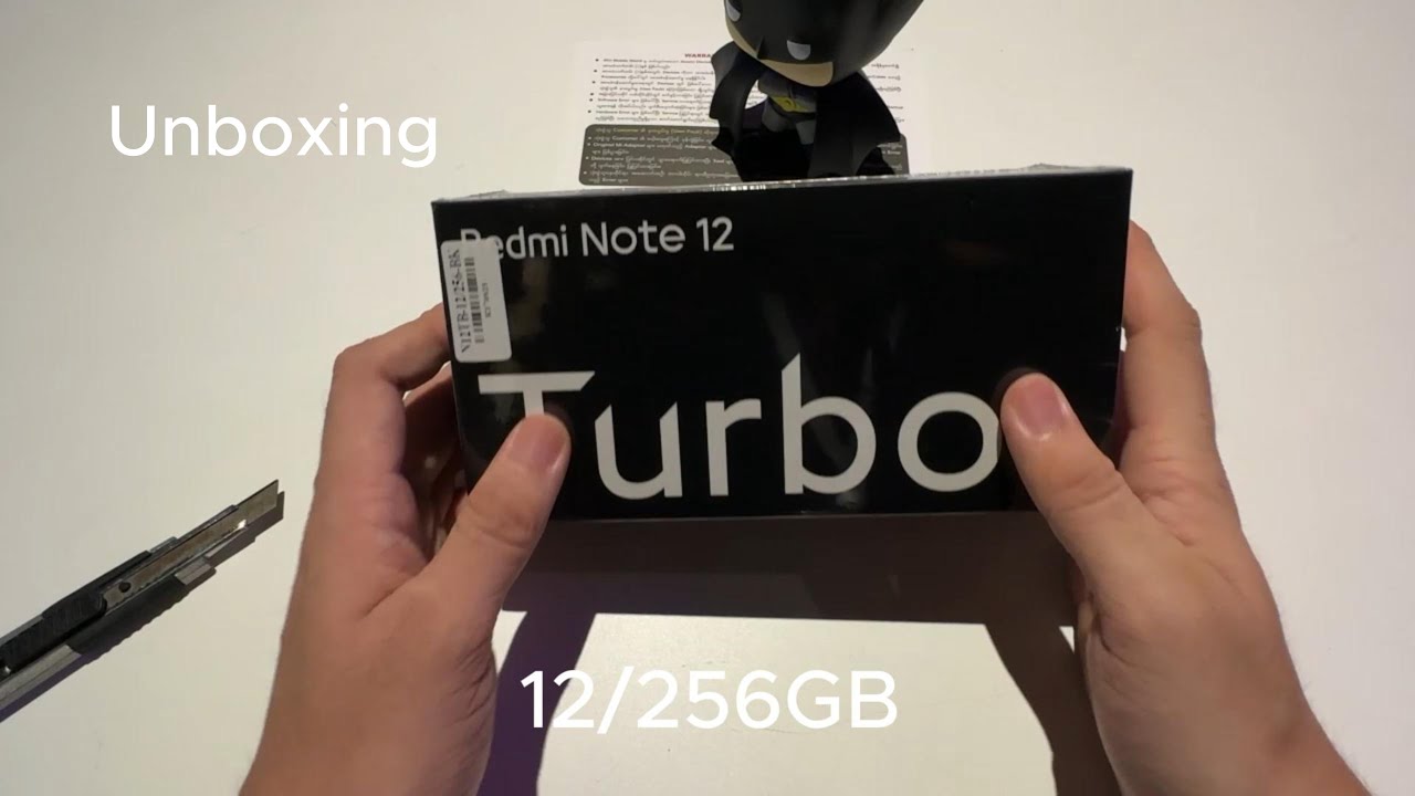 Redmi Note 12 Turbo unboxing and First Look