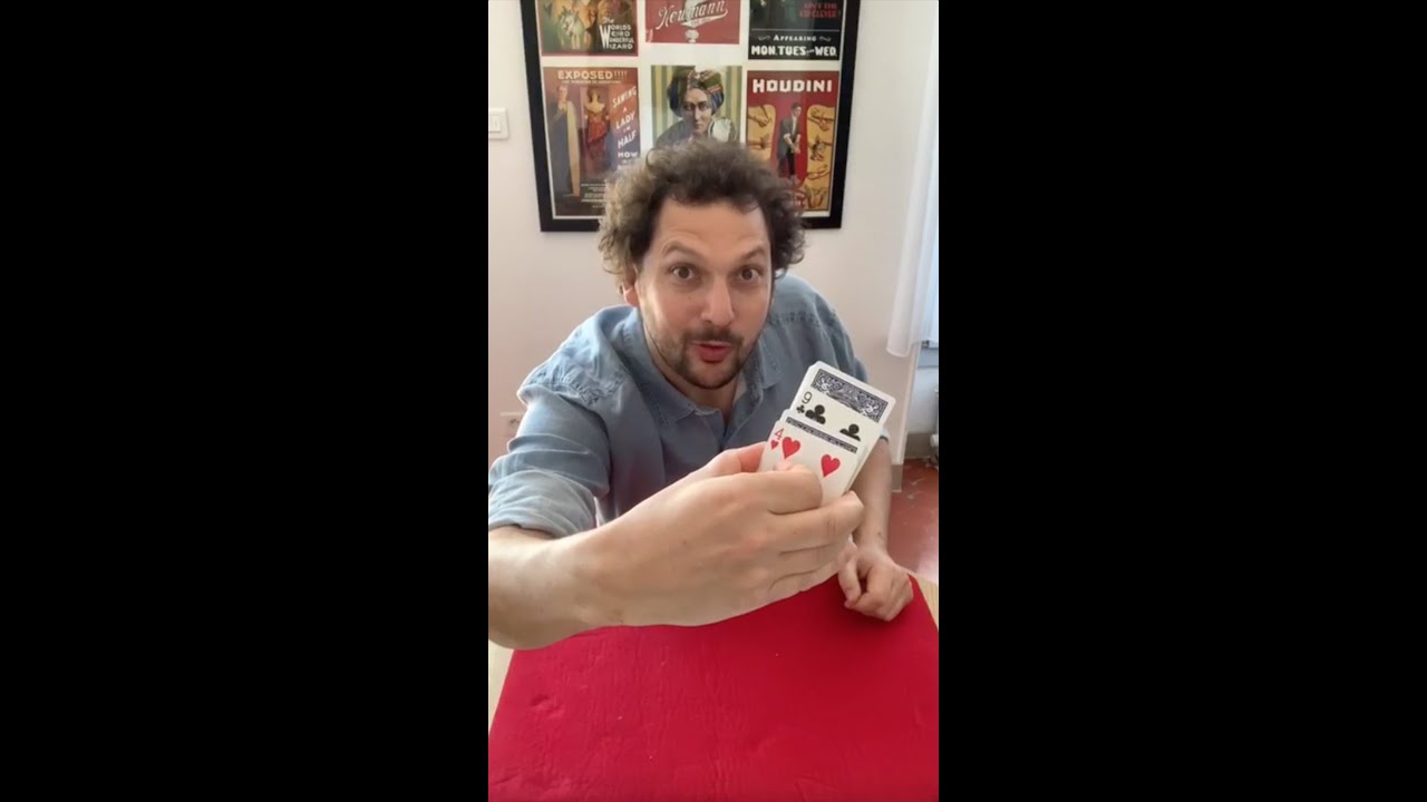 TOUR DE MAGIE CONFINÉ #6 - Les deux cartes retournées - Eric Antoine