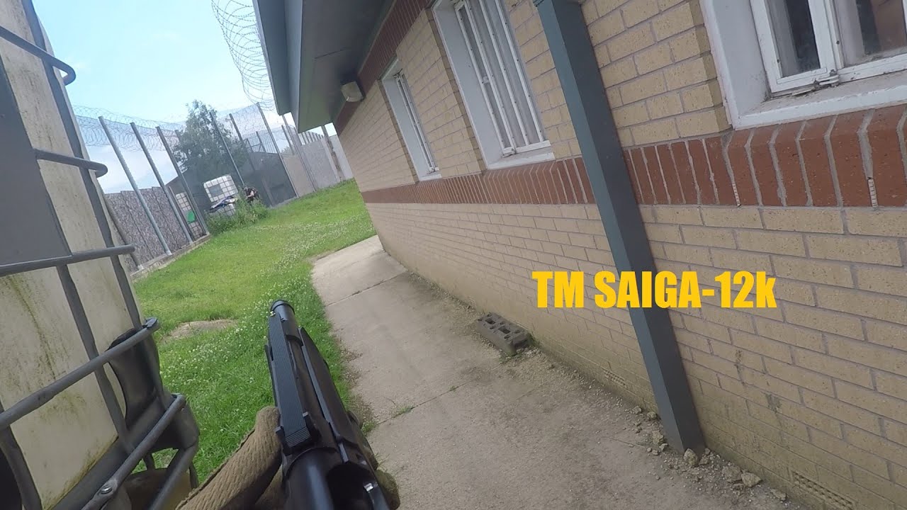 ANARCHY AIRSOFT @ The Gaol - Saiga -12k Kill Streak