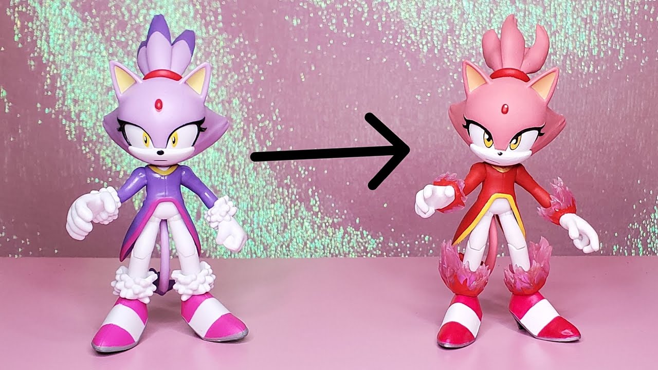 Burning Blaze Jakks Pacific (Custom) Figure