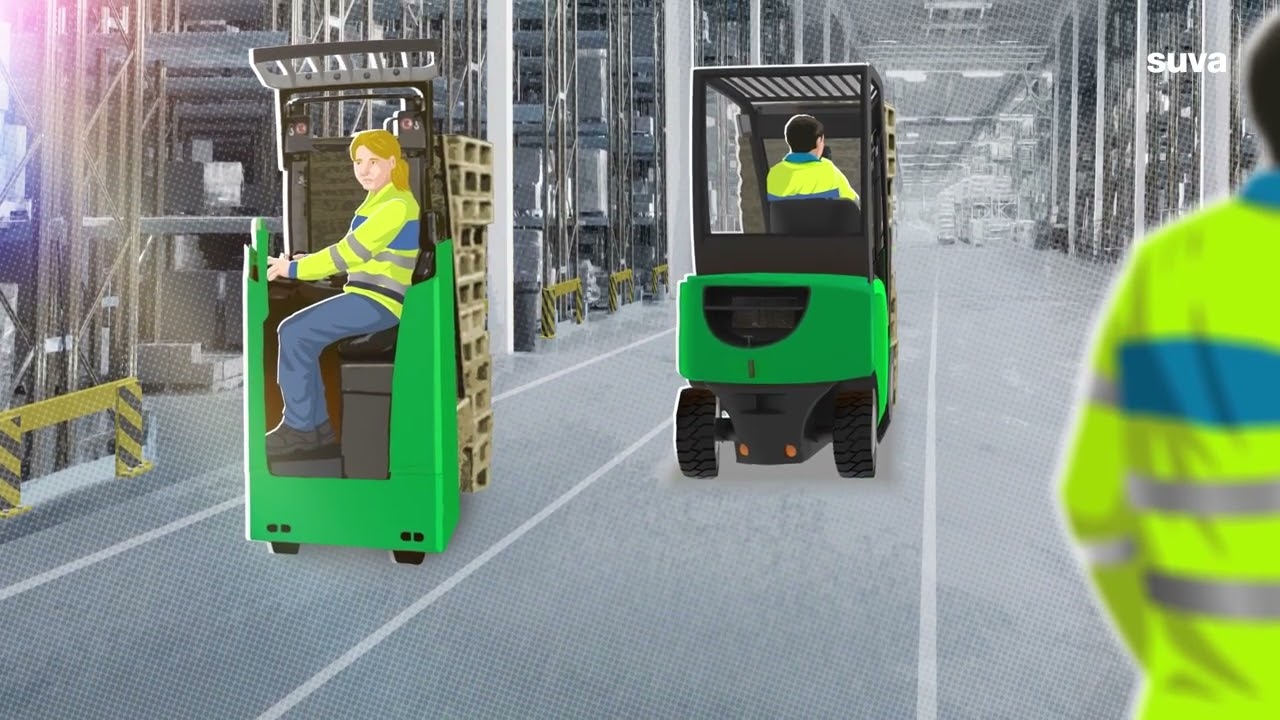 Riepilogando le regole vitali per l'uso carrelli elevatori.