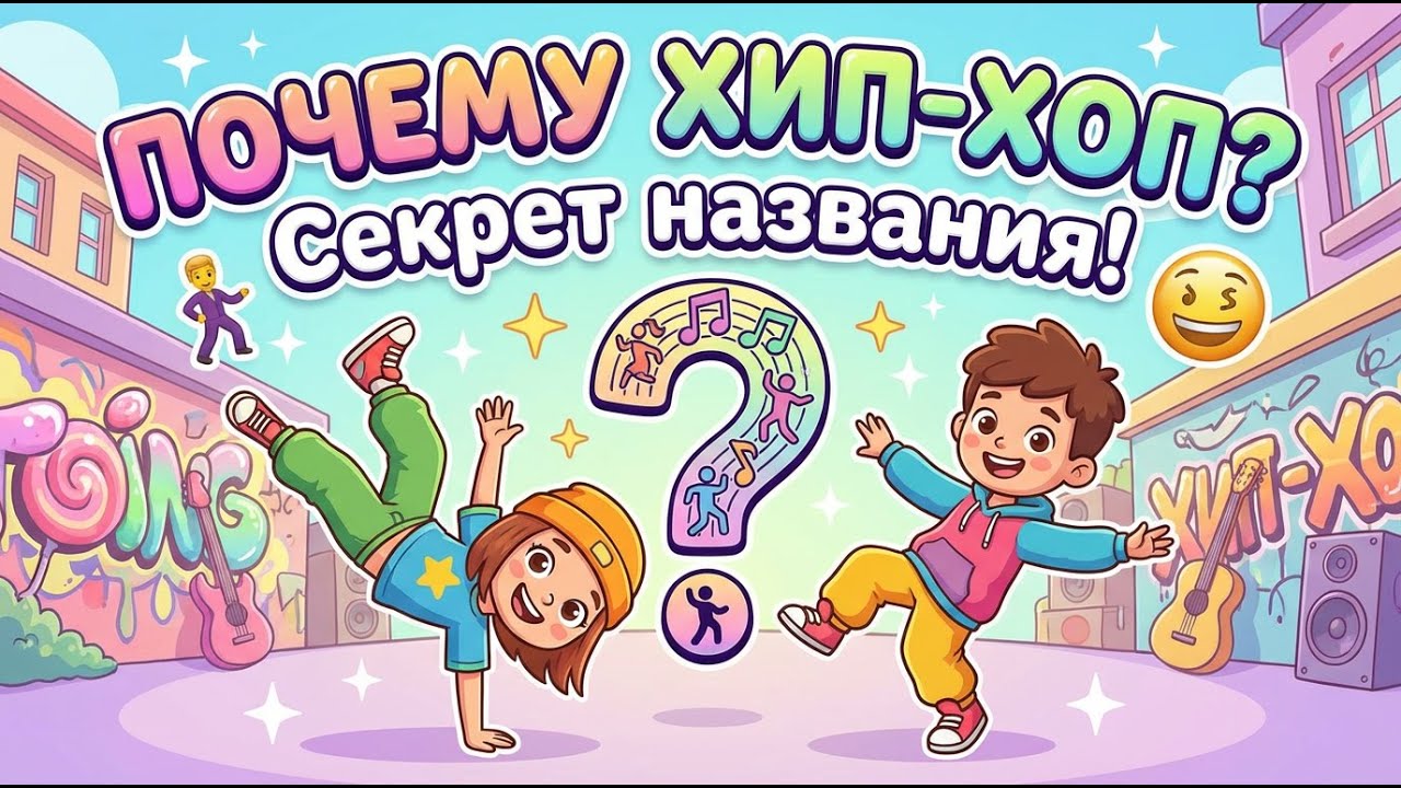 Почему ХИП-ХОП так называется? Секрет танца! 🕺