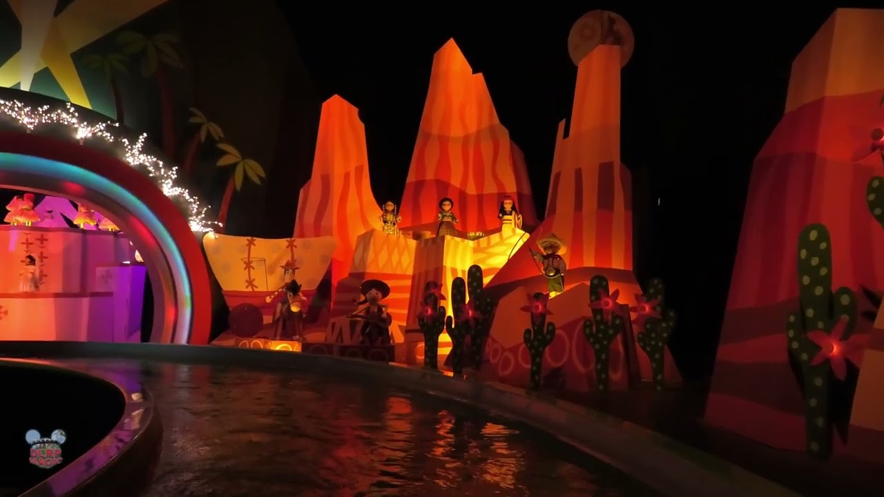 It's A Small World by night | Disneyland Resort