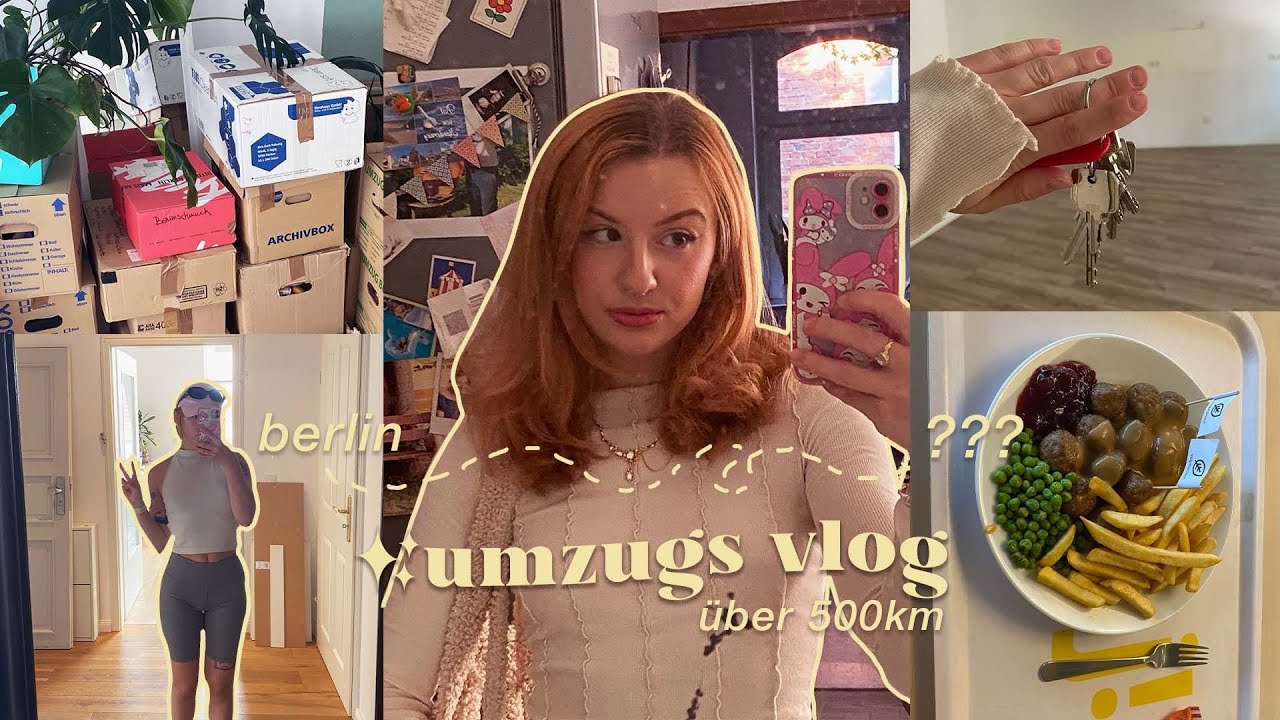 📦🫧🧽 umzugs vlog | ich bin über 500km umgezogen...