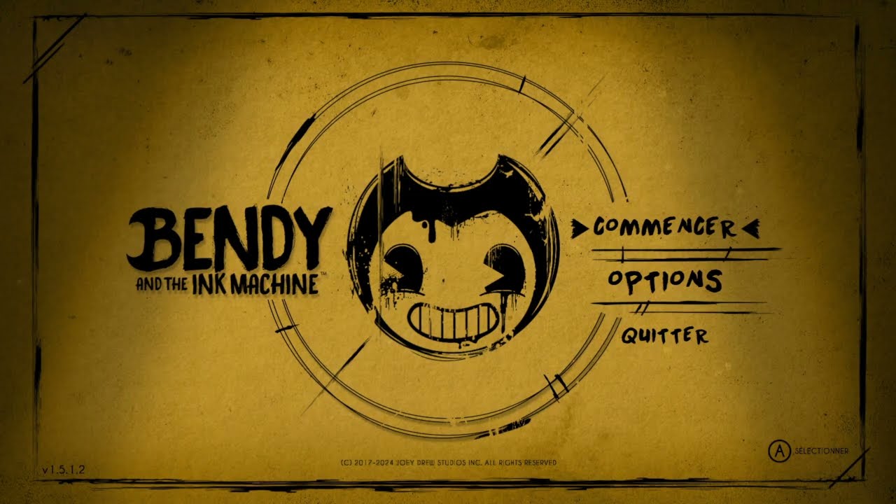 Bendy And The Ink Machine: Chapitre Final (le boss est facile à battre)