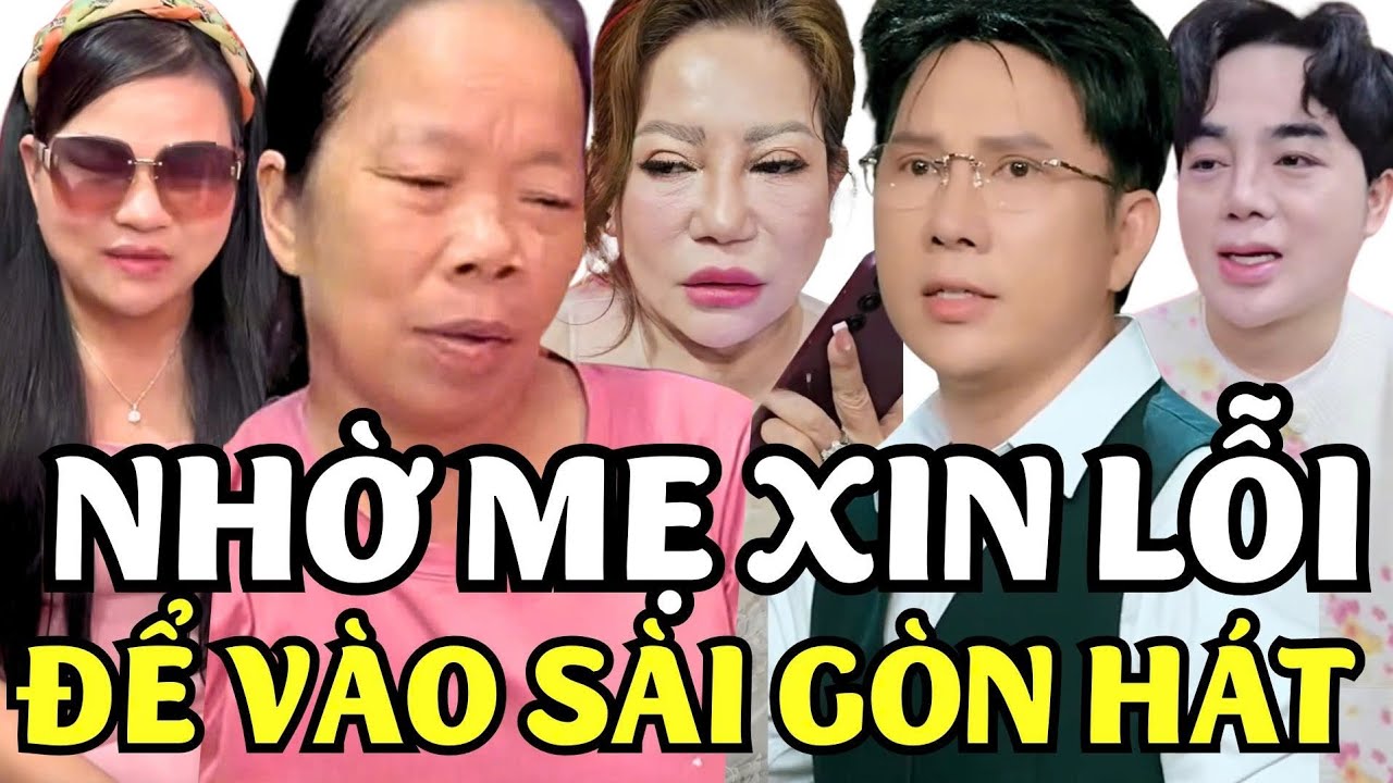 Bích Phương Nhờ Mẹ Xin Lỗi Kim Thoa Và Thái Hoàng Để Được Vào Sài Gòn Hát