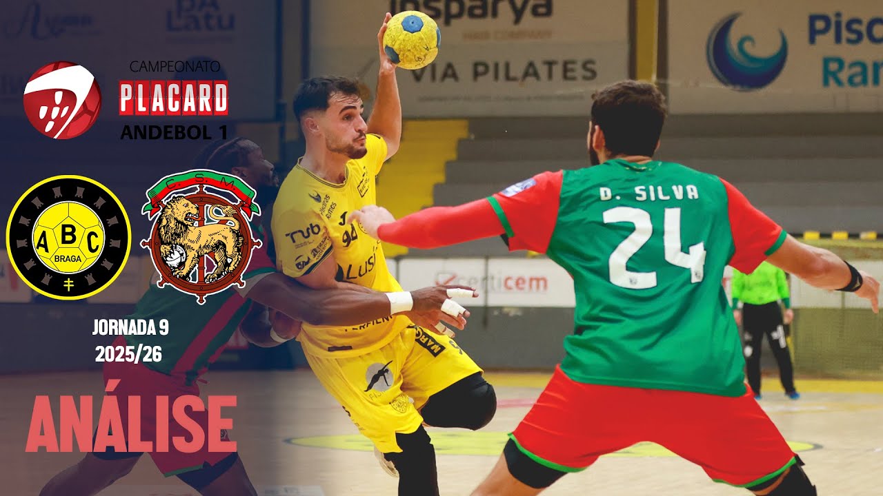 ABC BRAGA (27) x (24) CS MAR&Iacute;TIMO | JORNADA 9 | ANDEBOL 1 | 25/26 : AN&Aacute;LISE