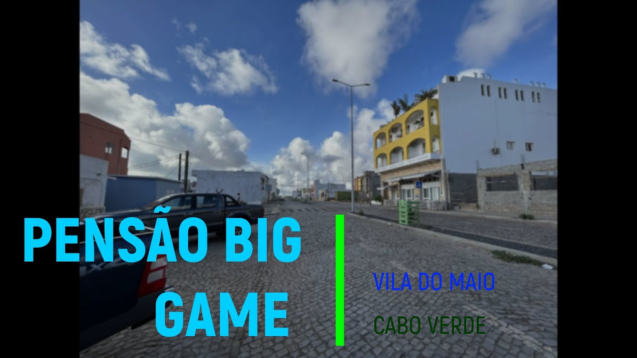 Pensão Big Game: Elegancia, Encanto y Excelencia de una familia Italiana, Vila do Maio, Cabo Verde.