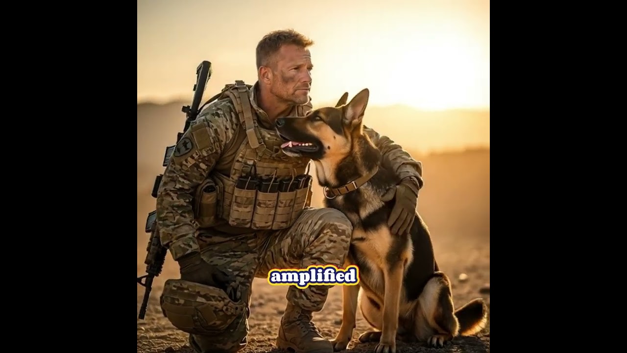 Soldier and Dog: A Bond Through Battle