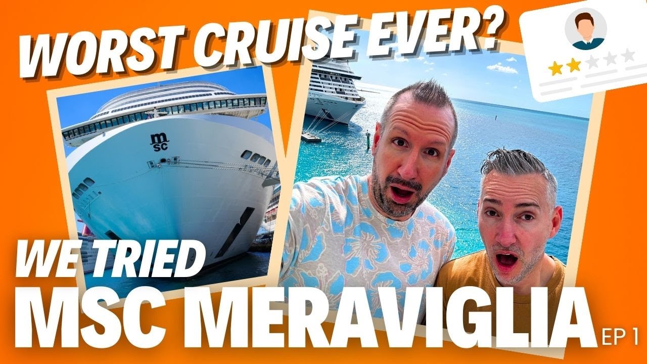 We board a CONTROVERSIAL Cruise Line- MSC Cruises #meraviglia