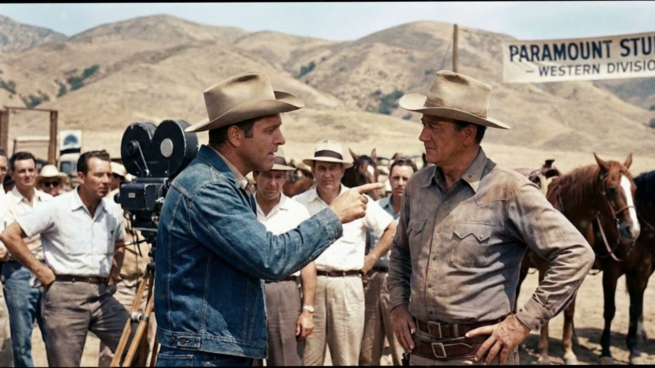 Burt Lancaster Called John Wayne a Hollywood Cowboy Phony—His Fiery Comeback Silenced the Set