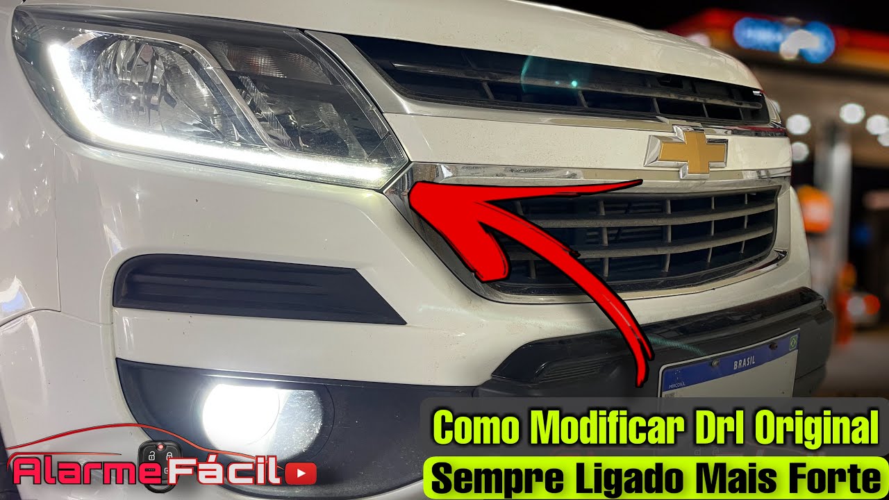 Como Modificar Elétrica Drl Original S10 ( Sempre Ligado Forte )