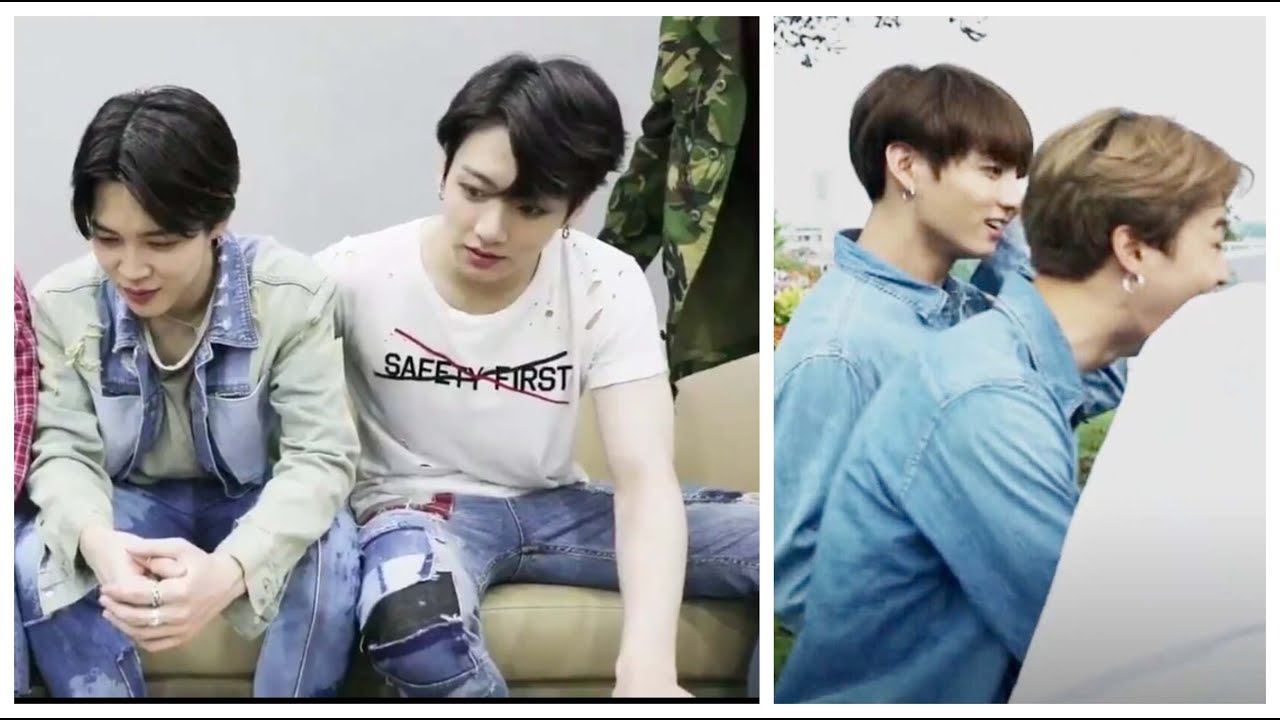 Jikook Spanks Each Other's Butt