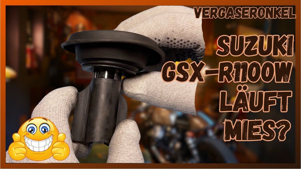 Suzuki GSX-R1100W Bj. 93-95 läuft mies? Membran JETZT tauschen! #vergaseronkel #vergaserzerlegen