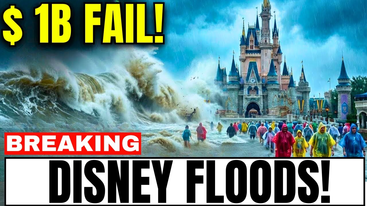 Disney's $1 Billion Drainage FAILS — Guests TRAPPED Knee-Deep as Florida Swamp RECLAIMS Theme Parks!