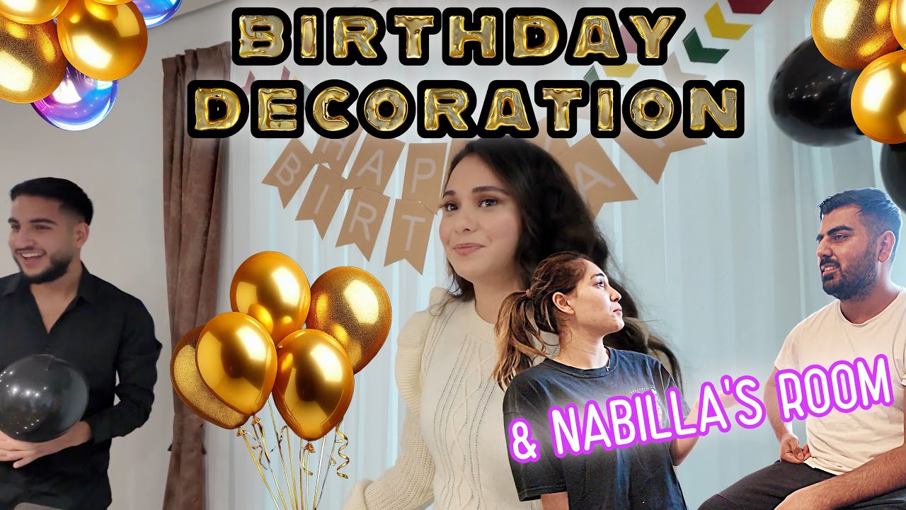 Getting Ready for a Birthday with Family| آماده شدن برای تولد با خانواده | Hilaamassi vlog 158